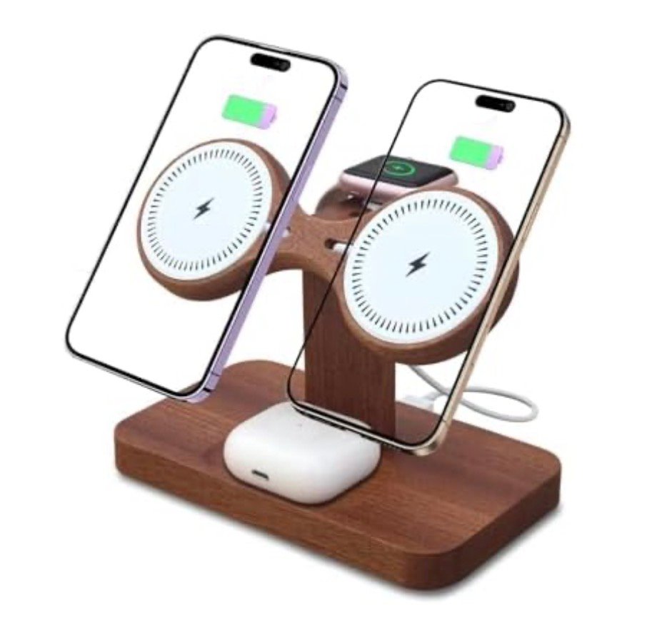 Dual Phone Charging Station